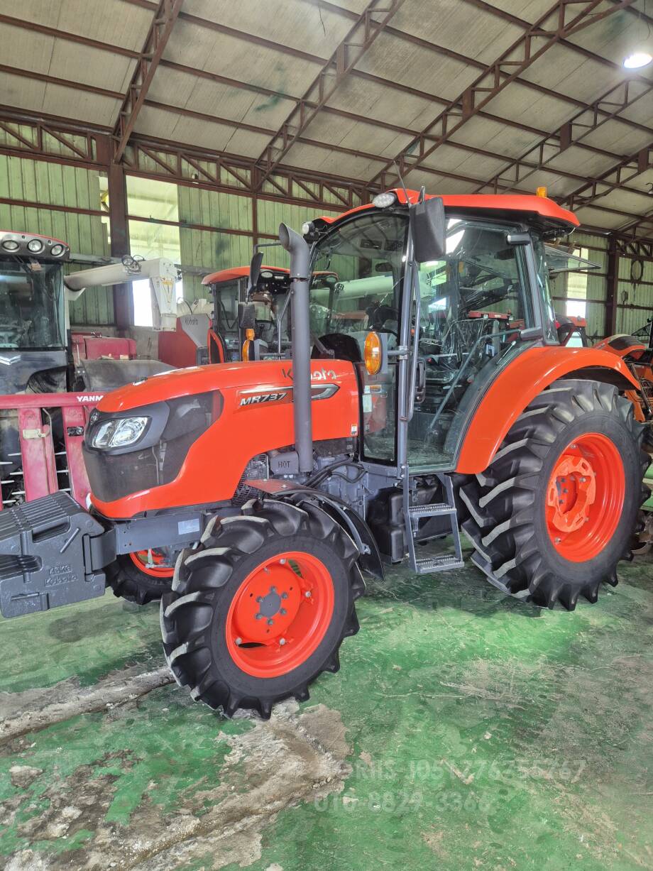 구보다 트랙터 MR737 (73마력) 앞좌측면