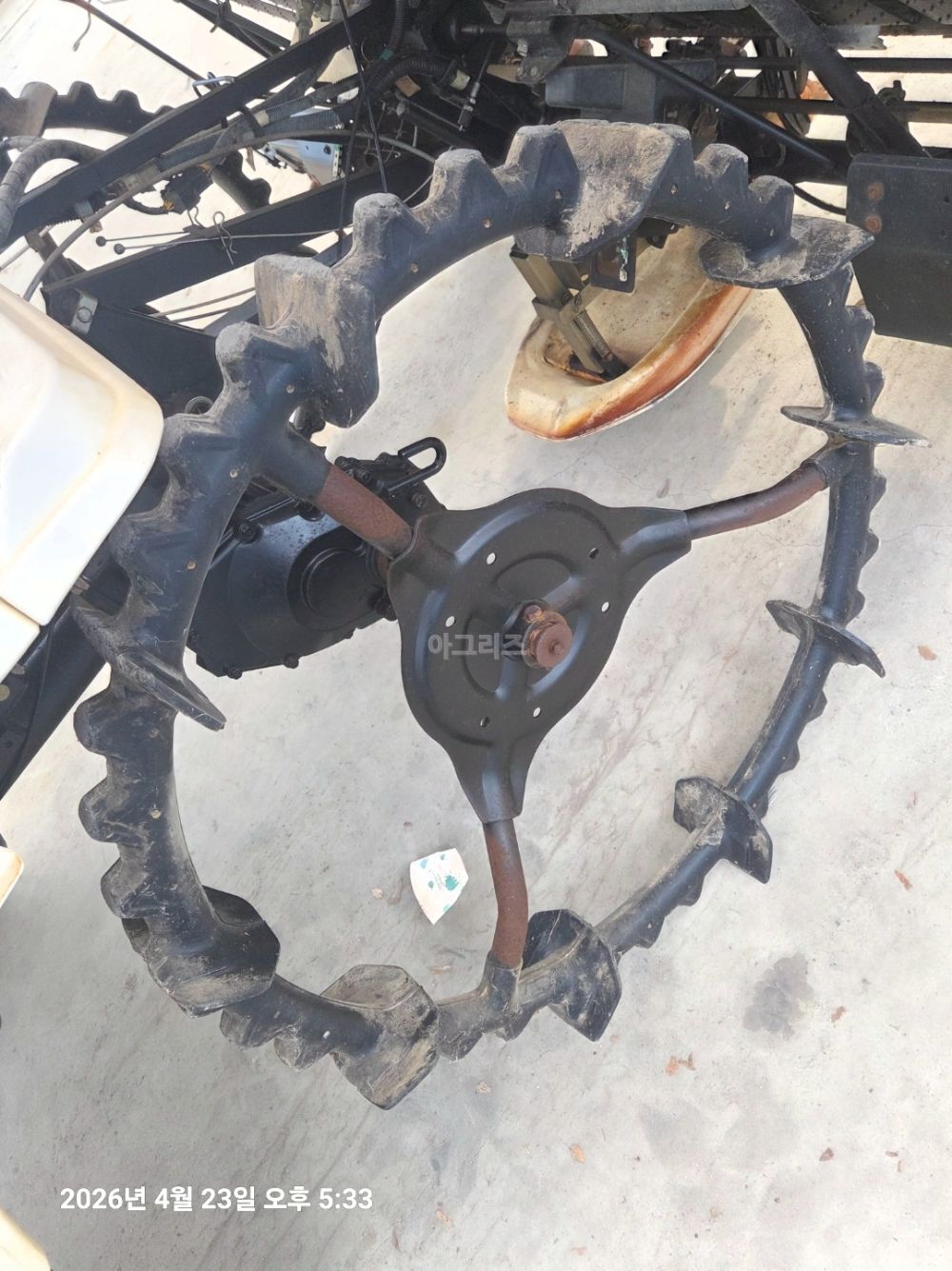 Yanmar Rice transplanter VP6X (6Rows) 뒤우측면