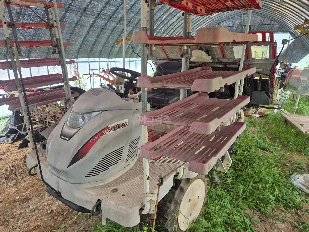 Yanmar Rice transplanter VP60DX (6Rows) 뒤우측면