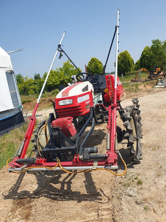 아세아 관리기 CFM-1200 (20마력) 앞좌측면