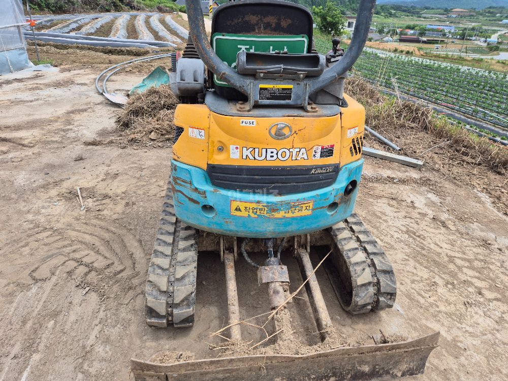 Kubota Excavator ZX17U (1.7톤) 뒤우측면