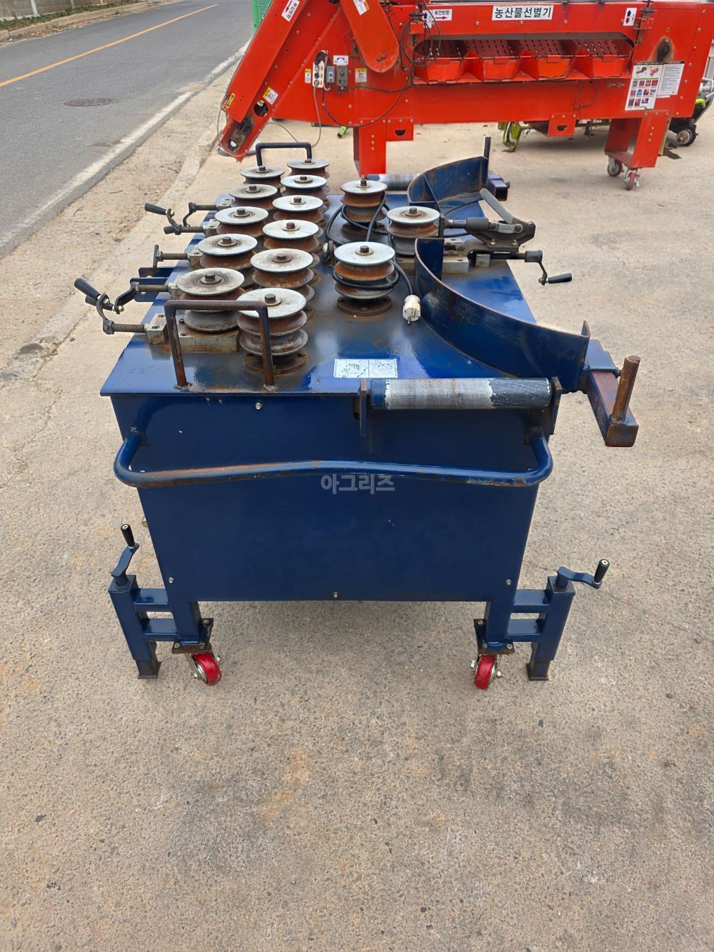 한부산업 HB-25320 파이프밴딩머신 뒤우측면