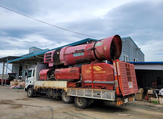  Speed Sprayer 광역방제기  앞좌측면