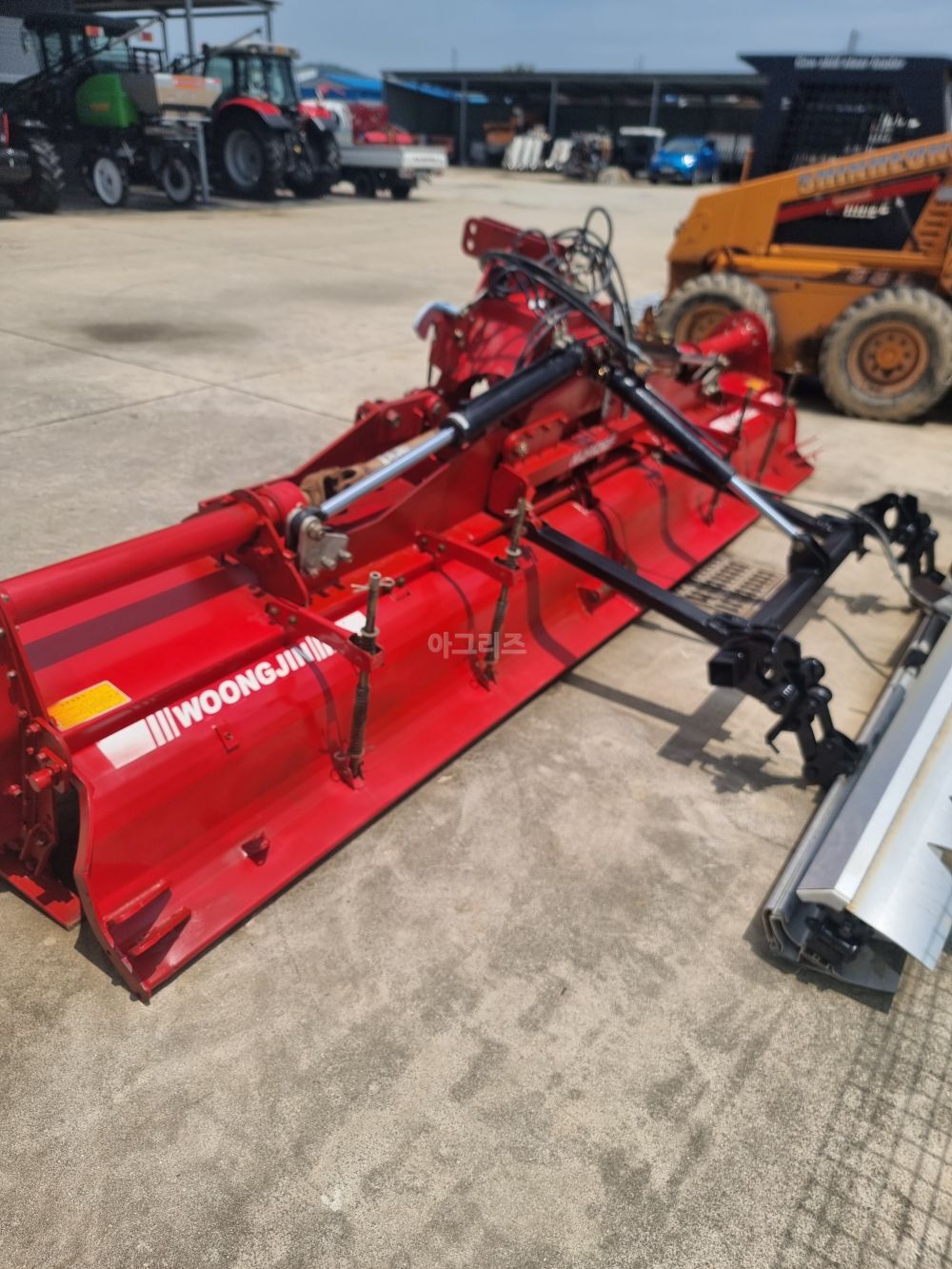  Rotavator WJ-402F (경폭402cm) 뒤우측면