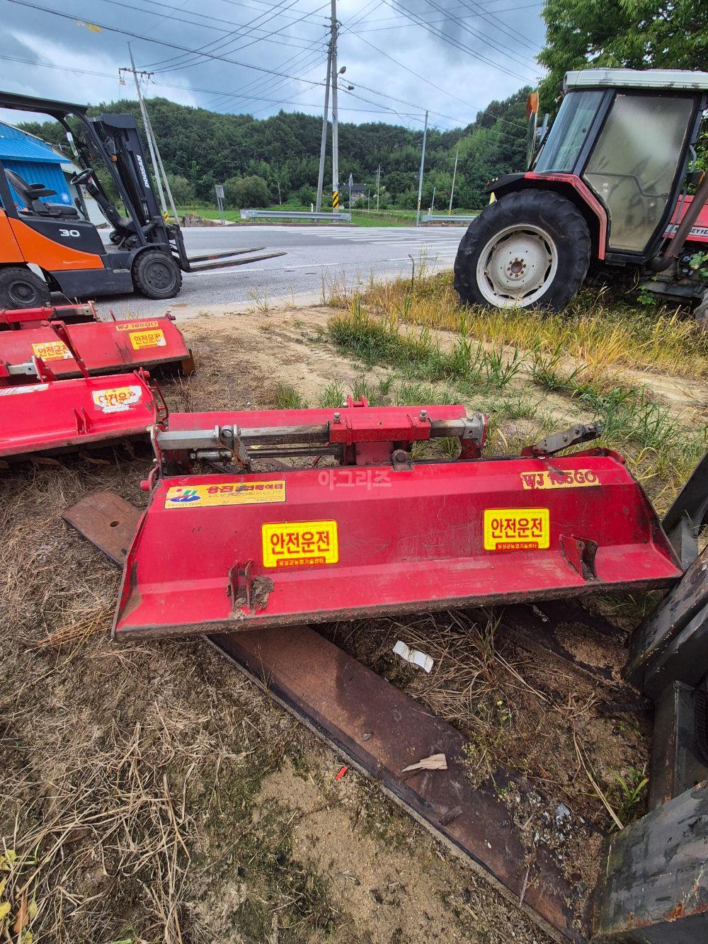  Rotavator (경폭165cm)  뒤우측면