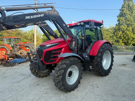 TYM 트랙터 TS130 (129마력) 앞좌측면