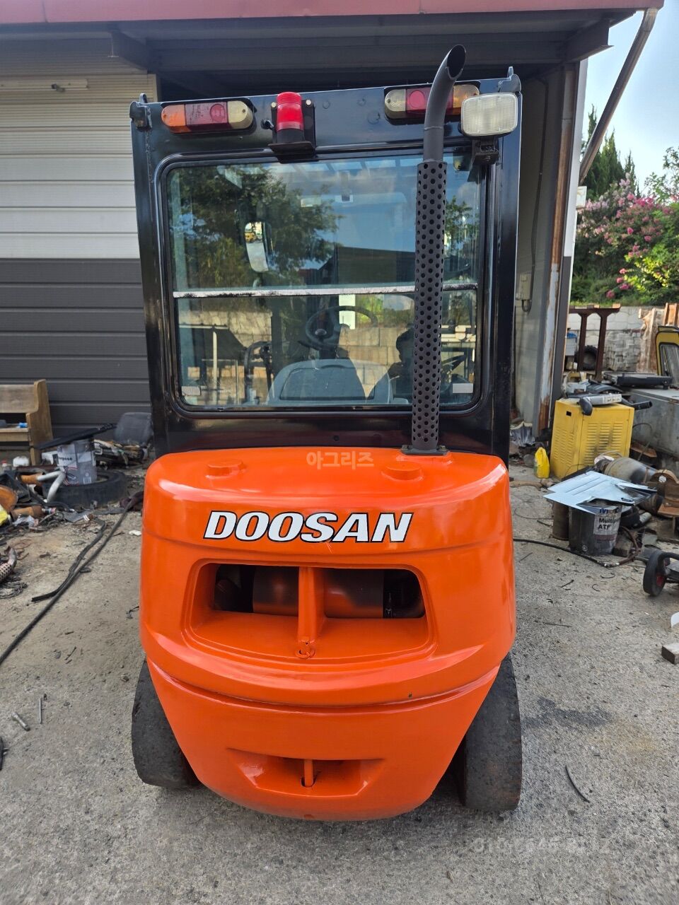 Doosan Forklift D25-5 (2.5톤) 뒤우측면