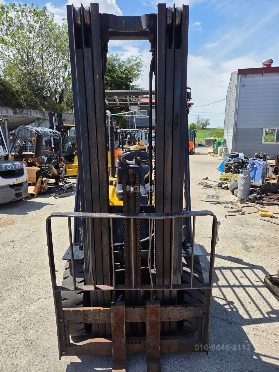 Doosan Forklift D25-3 (2.5톤) 뒤우측면