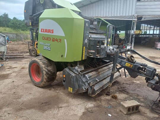 Shibaura Round Baler ROLLANT-355RC  앞좌측면