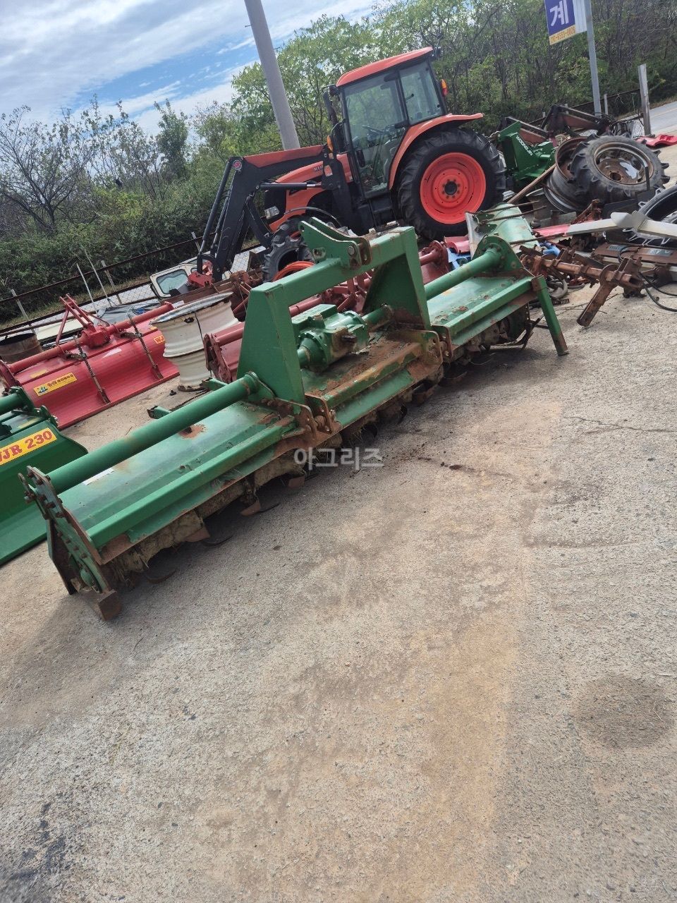  Rotavator (경폭280cm)  뒤우측면