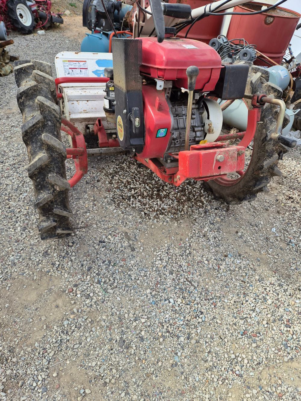 아세아 관리기 GB290L (6.5마력) 뒤우측면