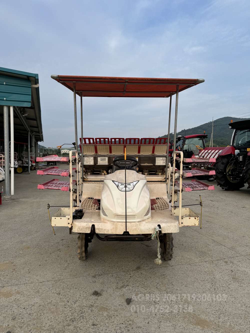 Yanmar Rice transplanter VP60DX (6Rows) 엔진내부