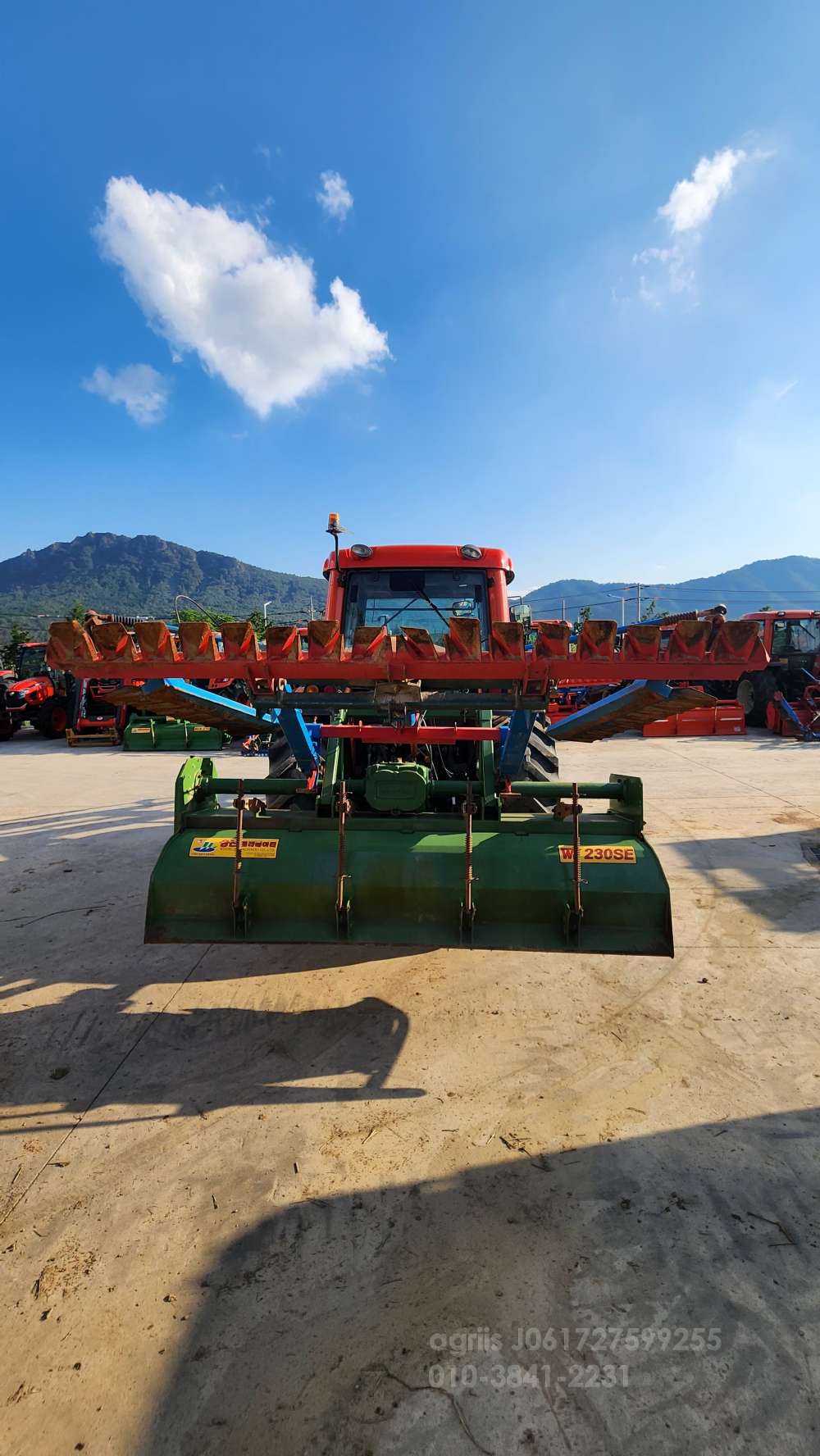 Daedong Tractor MX100 (100hp) 운전석