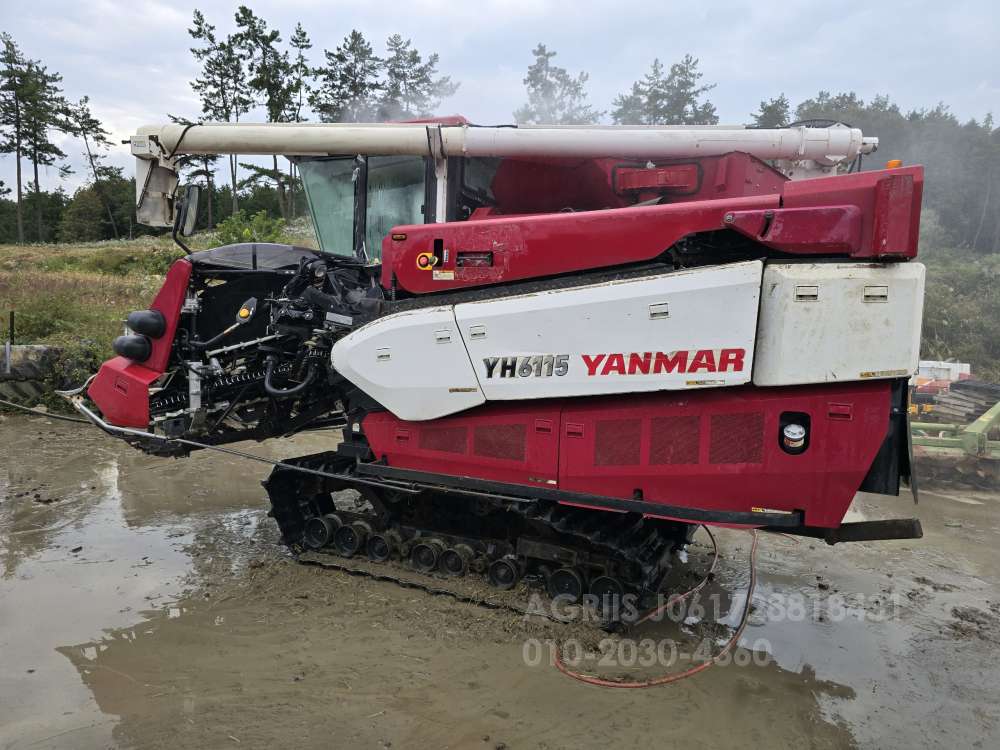 Yanmar Combine Harvester YH6115 (6Rows) 앞좌측면