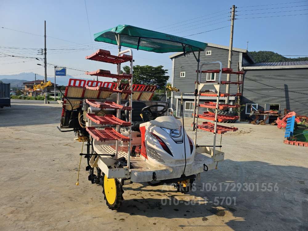 Yanmar Rice transplanter VP60SDX (6Rows) 앞좌측면