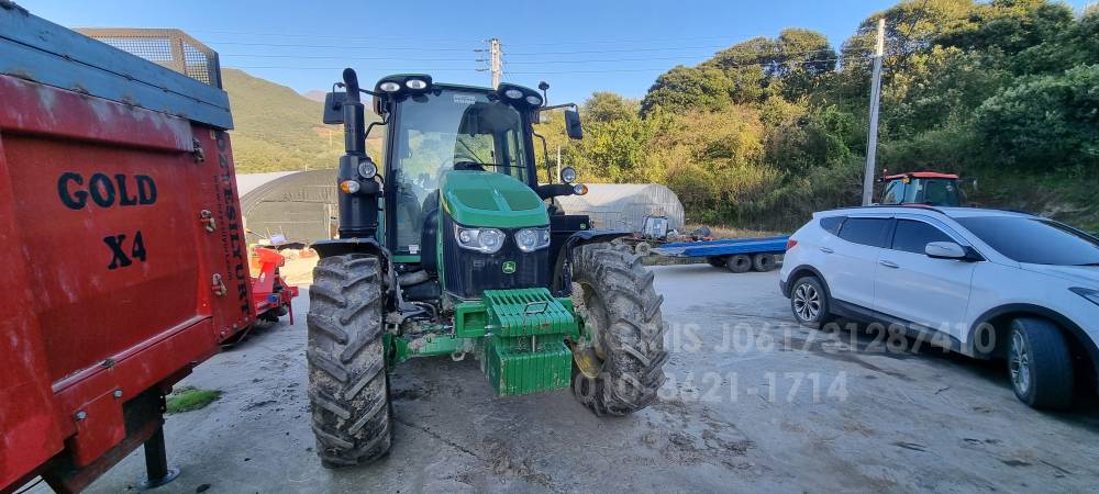 JohnDeere Tractor 6120M (120hp) 사진 6