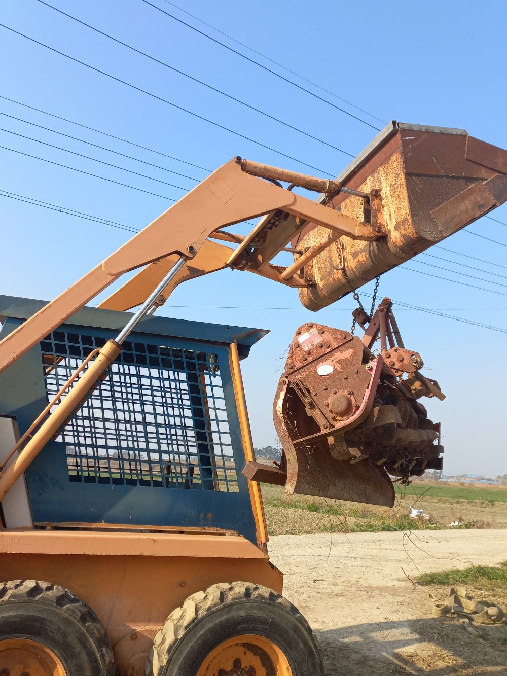 Kukje Tractor AF455 (45hp) 앞좌측면