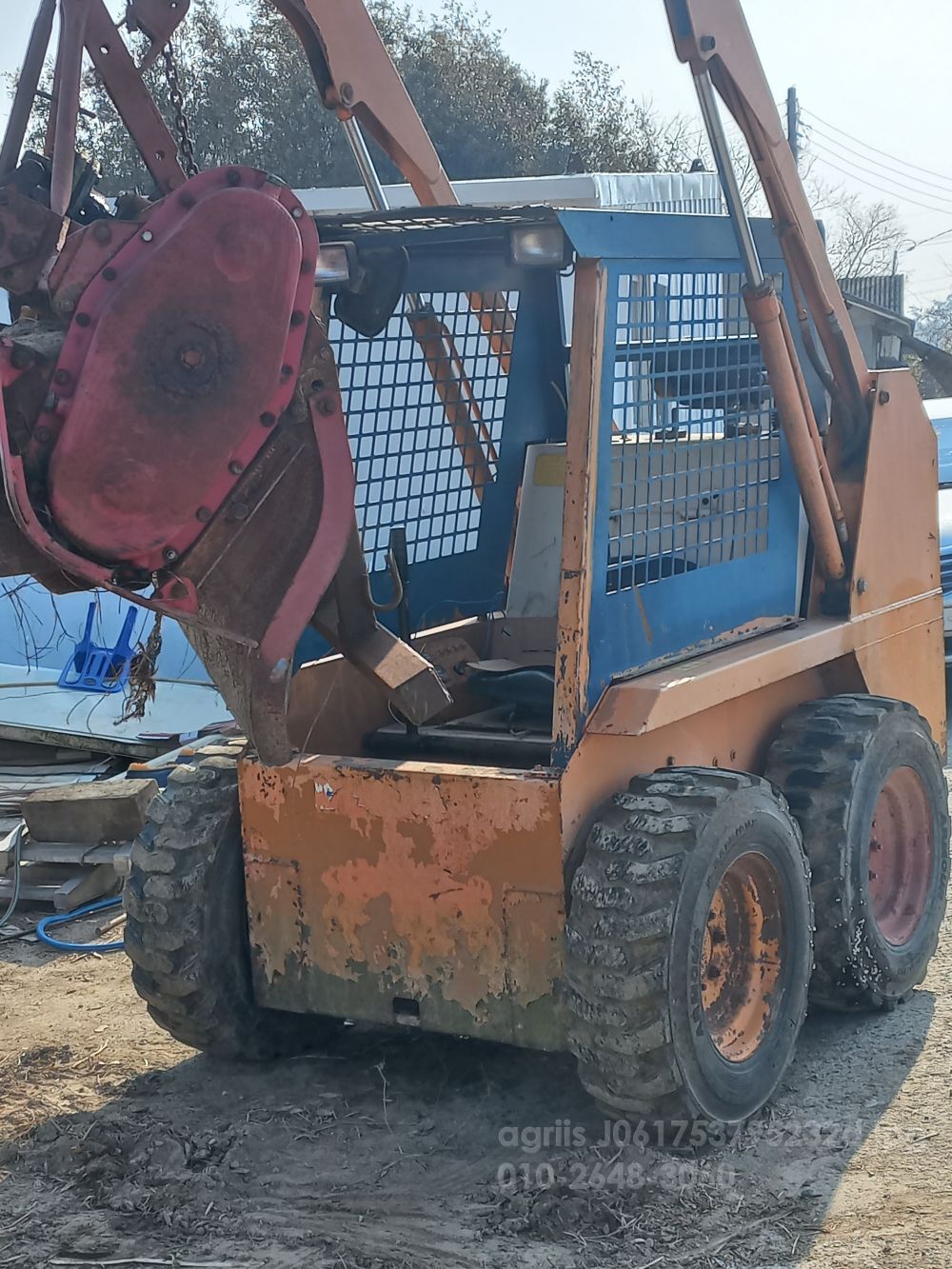 Kukje Tractor AF455 (45hp) 뒤우측면