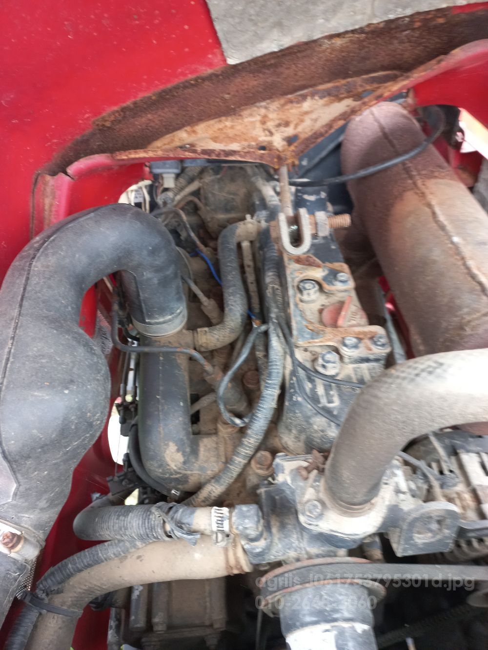 Kukje Tractor AF455 (45hp) 뒤우측면