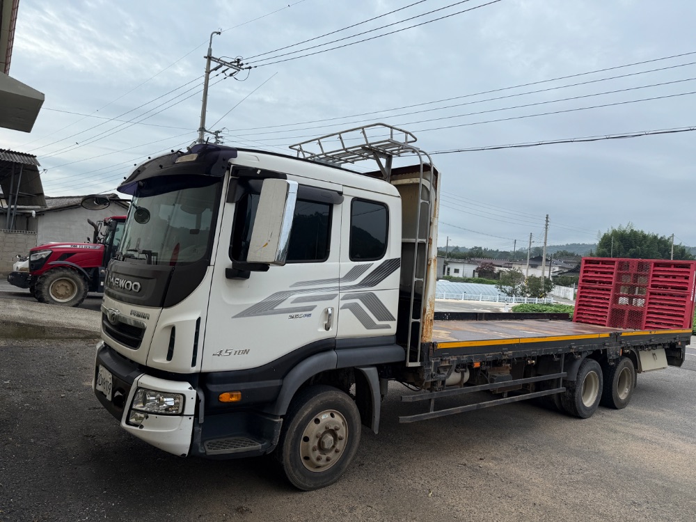  5톤차 프리마 4.5톤7m50  앞좌측면