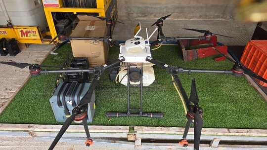  농업용드론 MG1P  앞좌측면