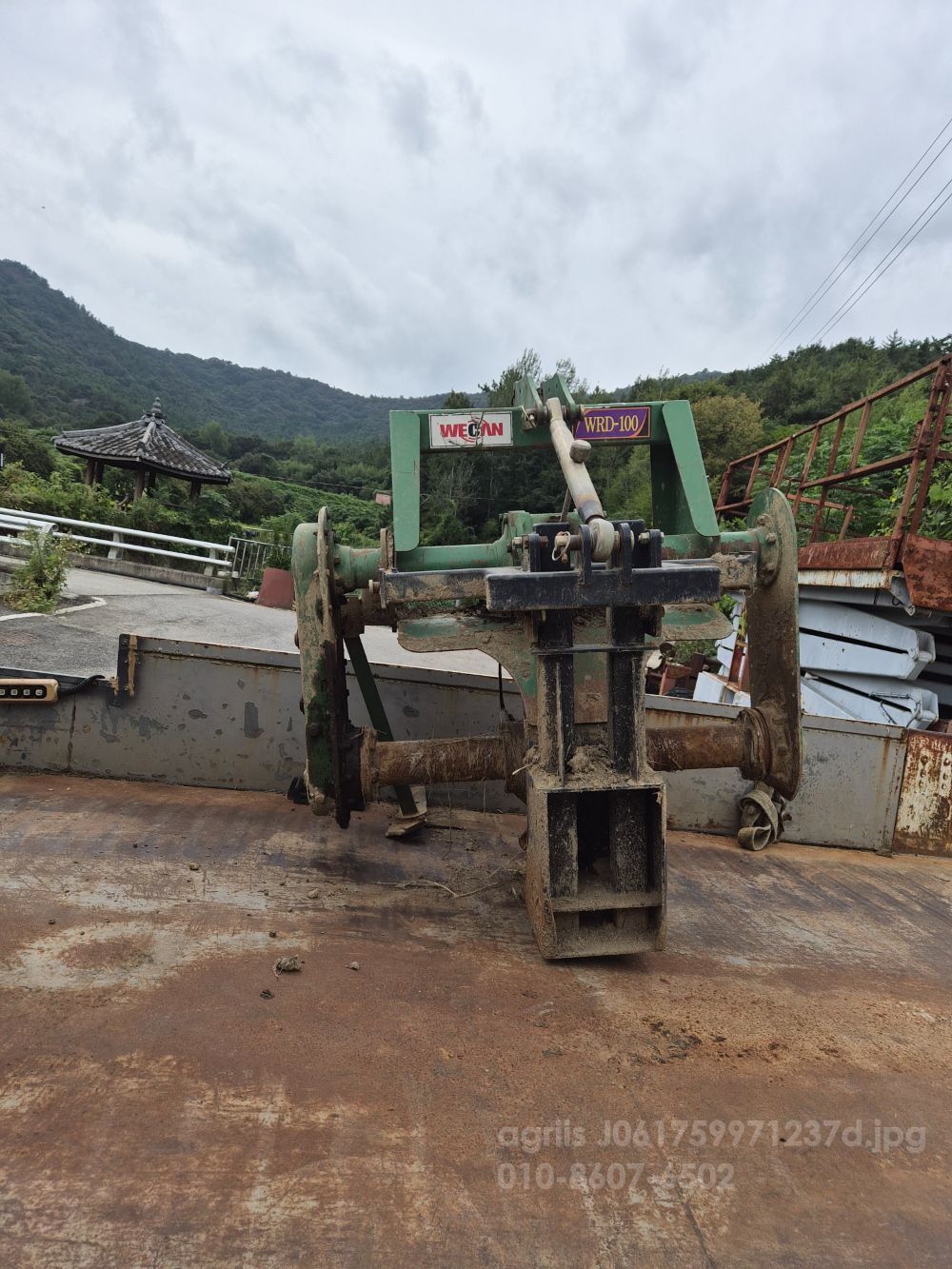  외골보리베토기 WRD-100  뒤우측면