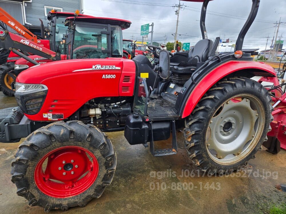 Kukje Tractor A5800 (58hp) 뒤우측면