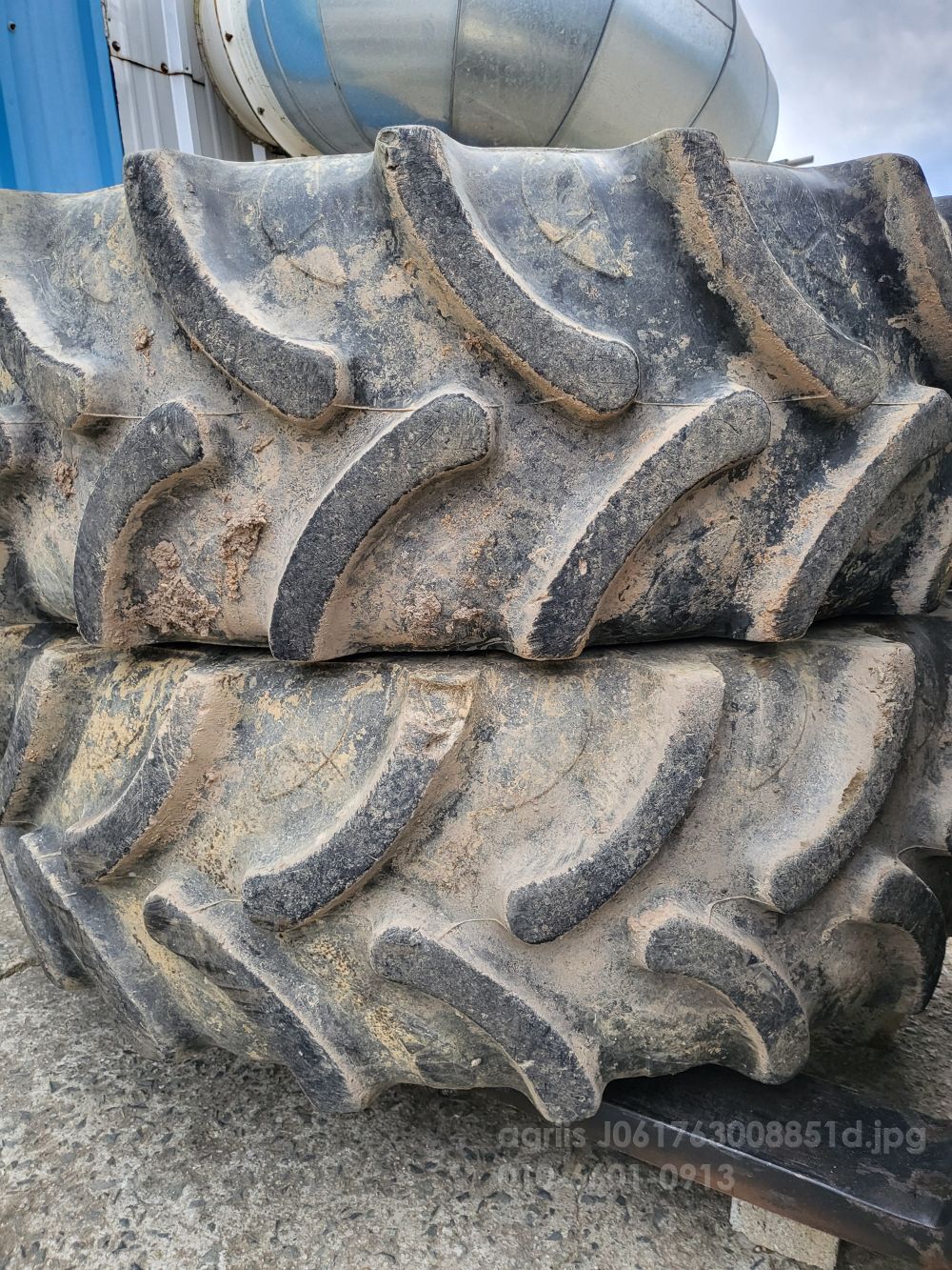 LINGLONG 트랙터 앞타이어 360 앞타이어 뒤우측면