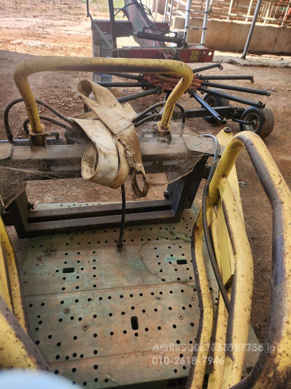  원형Bale Gripper 대형 집게  앞좌측면