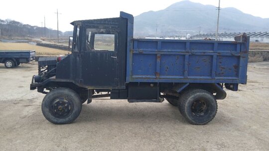  4륜 덤프 영운기(딸딸이) 4륜덤프  앞좌측면