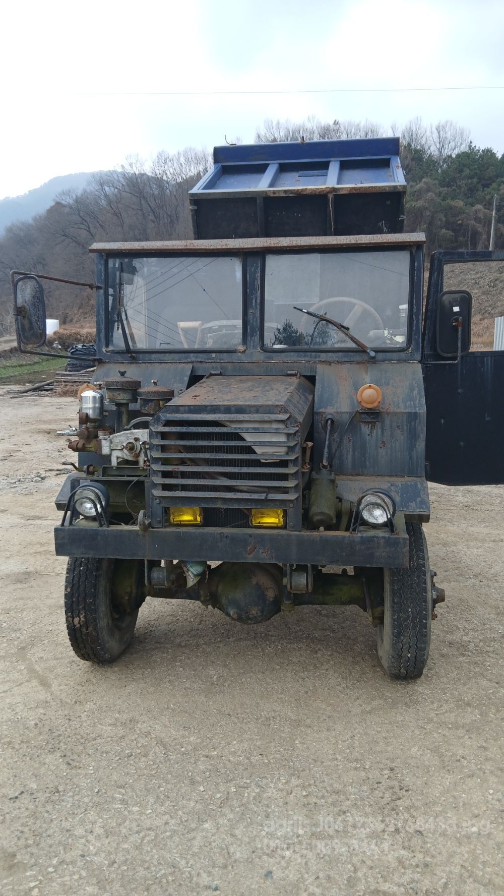  4륜 덤프 영운기(딸딸이) 4륜덤프  뒤우측면