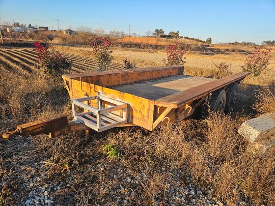 추레라 트레일러 트레일러 앞좌측면