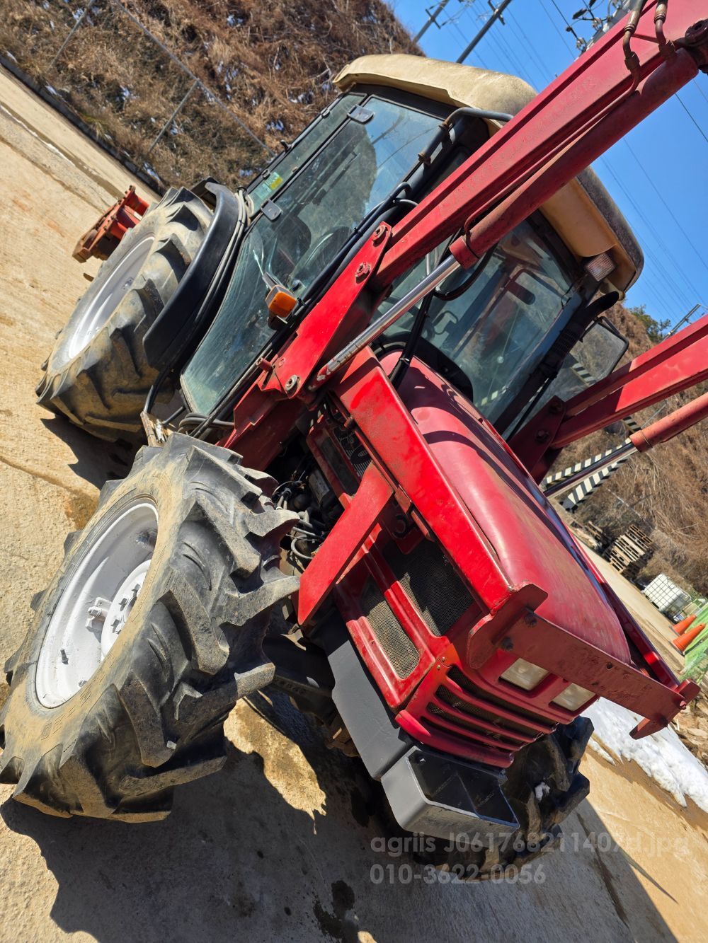 TYM Tractor T550.55 (55hp) 뒤우측면