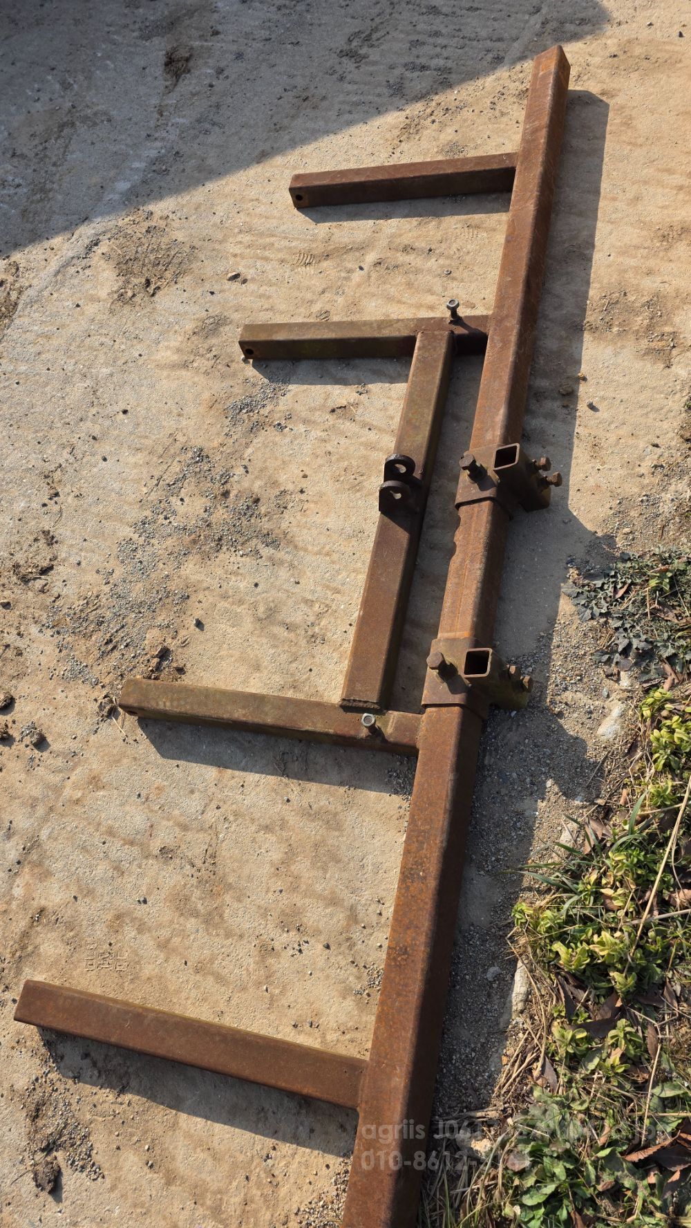  Rotavator 배토기 다이 (경폭260cm) 뒤우측면