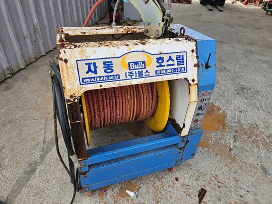 불스 자동호스릴 BG-160 앞좌측면