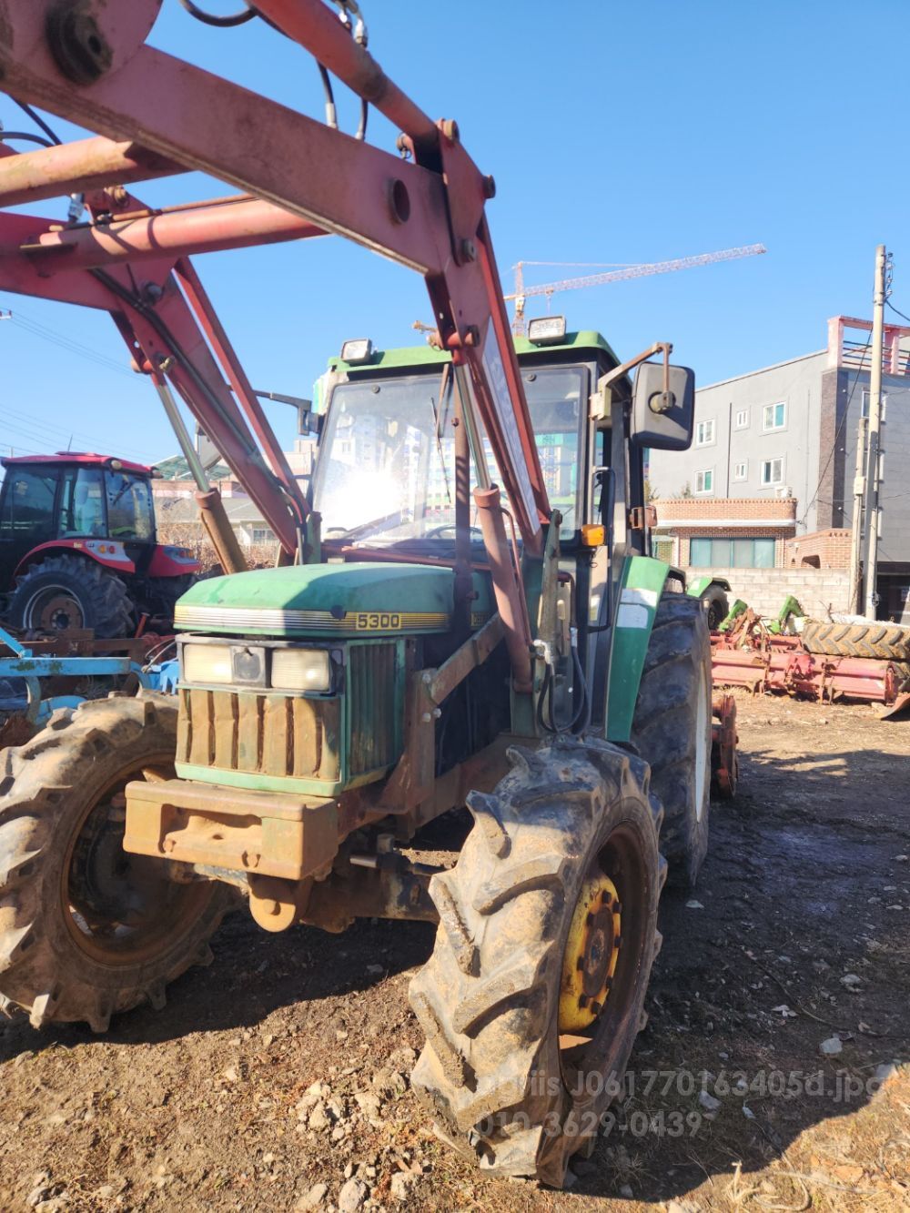 JohnDeere Tractor 5300 (56hp) 뒤우측면