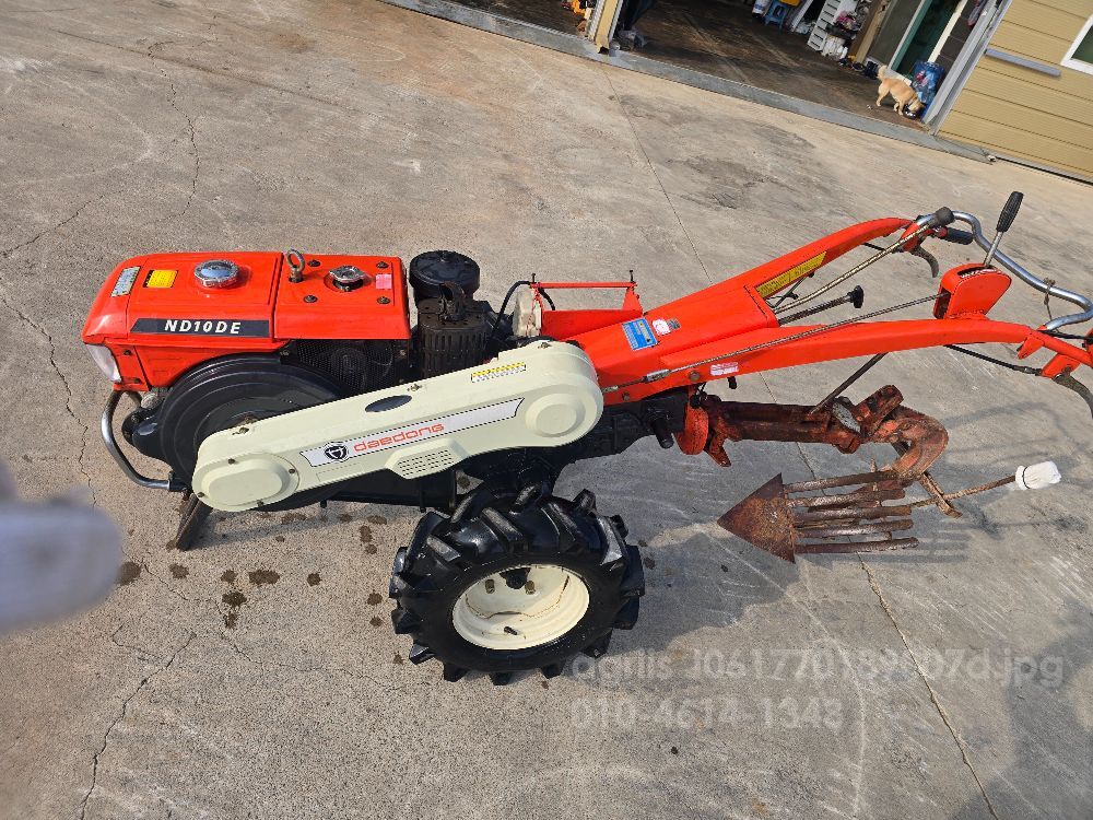 Daedong Power Tiller ND10DE (10hp) 뒤우측면