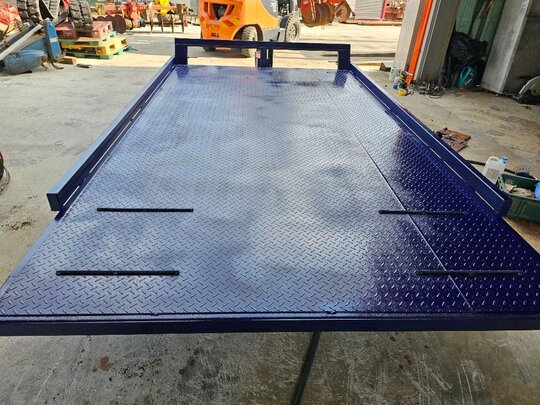 송암농기계 트레일러 SAT-6000 앞좌측면