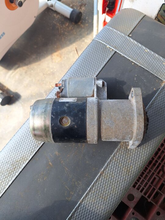 대동 세루모터 10마력모터 앞좌측면