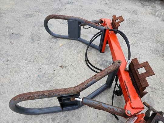  트랙터 소형Bale Gripper 트랙터 소형집게  앞좌측면