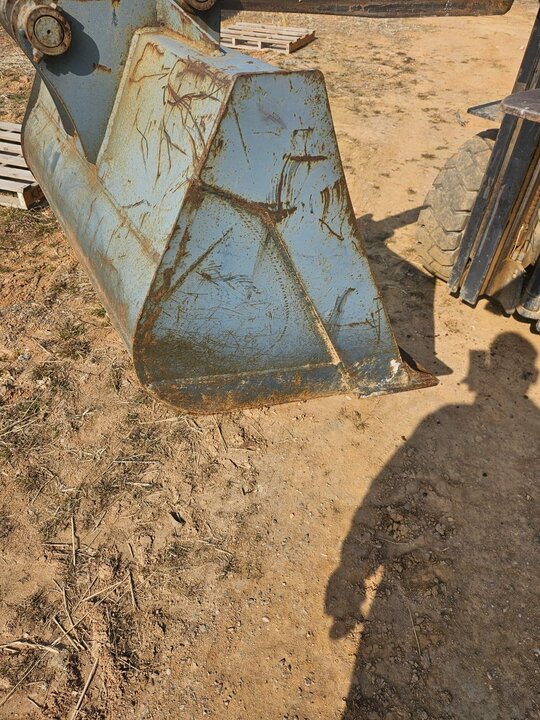 현대 굴삭기  대바가지 60amt 앞좌측면