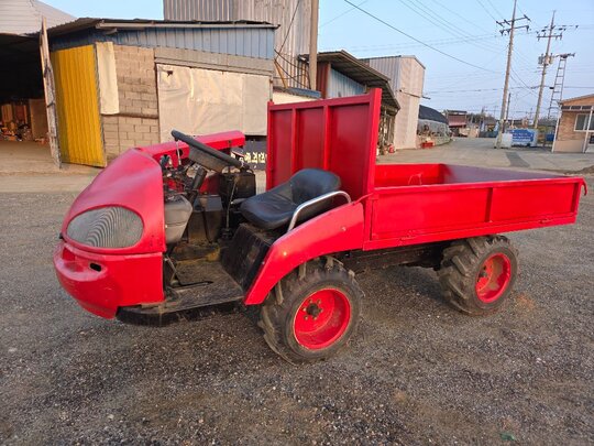 Shibaura 운반차 4륜  앞좌측면