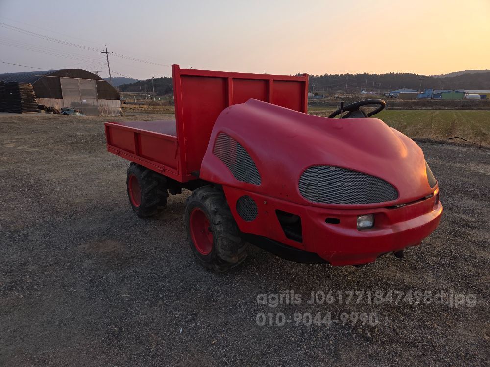 Shibaura 운반차 4륜  뒤우측면