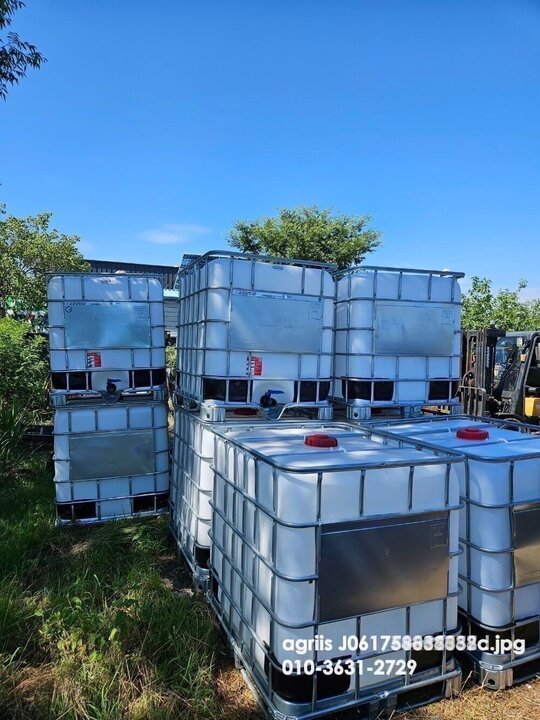  대형 물탱크 물통  앞좌측면