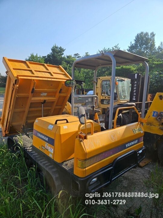 Yanmar 덤프 캐리어 C50R C30R  앞좌측면