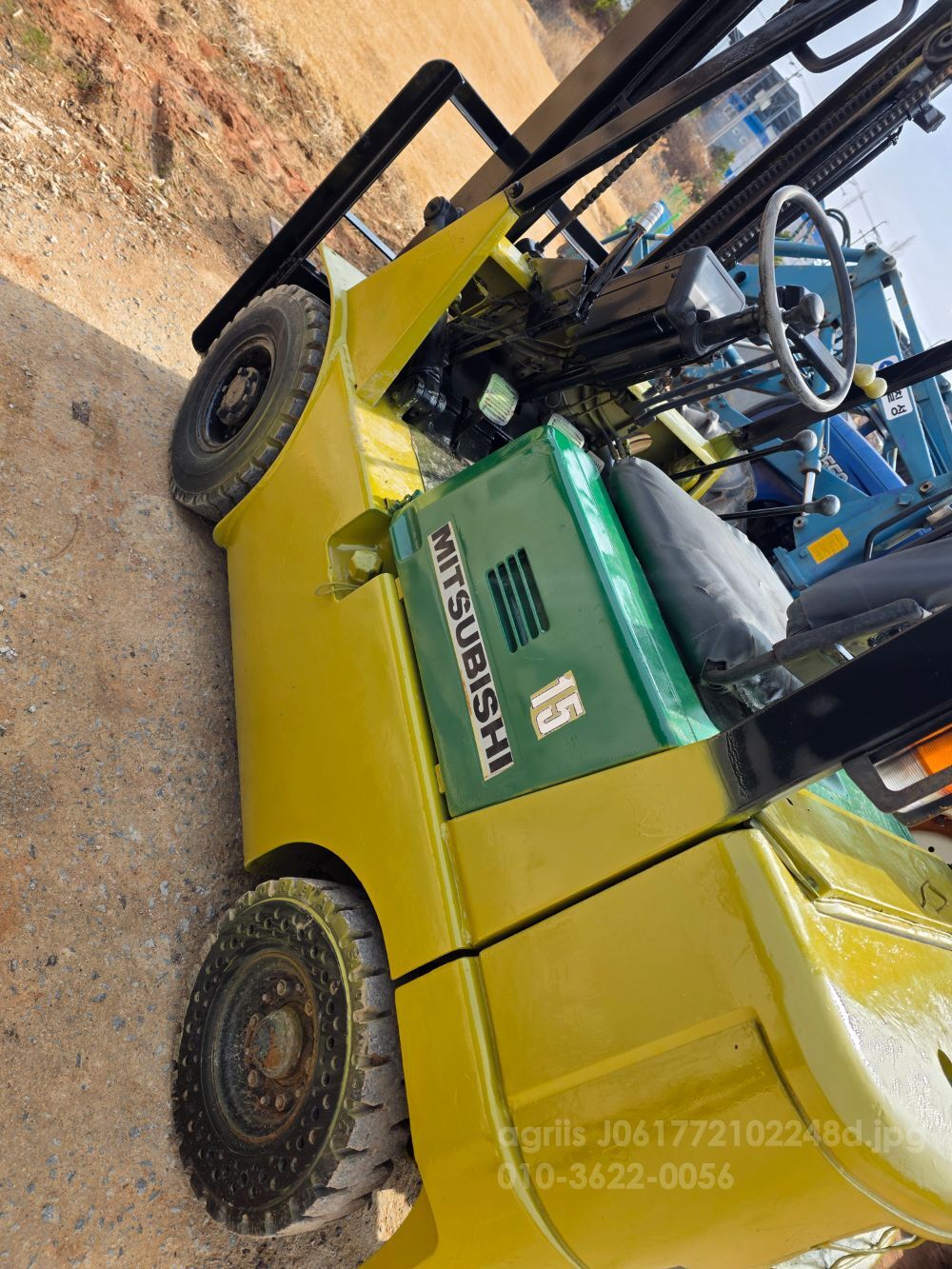 Toyota Forklift 1,5톤 (1,5톤) 뒤우측면