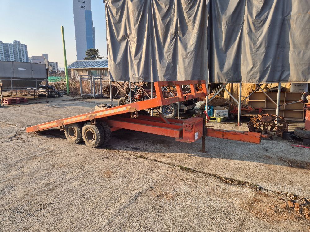  콤바인 추레라 추레라  뒤우측면