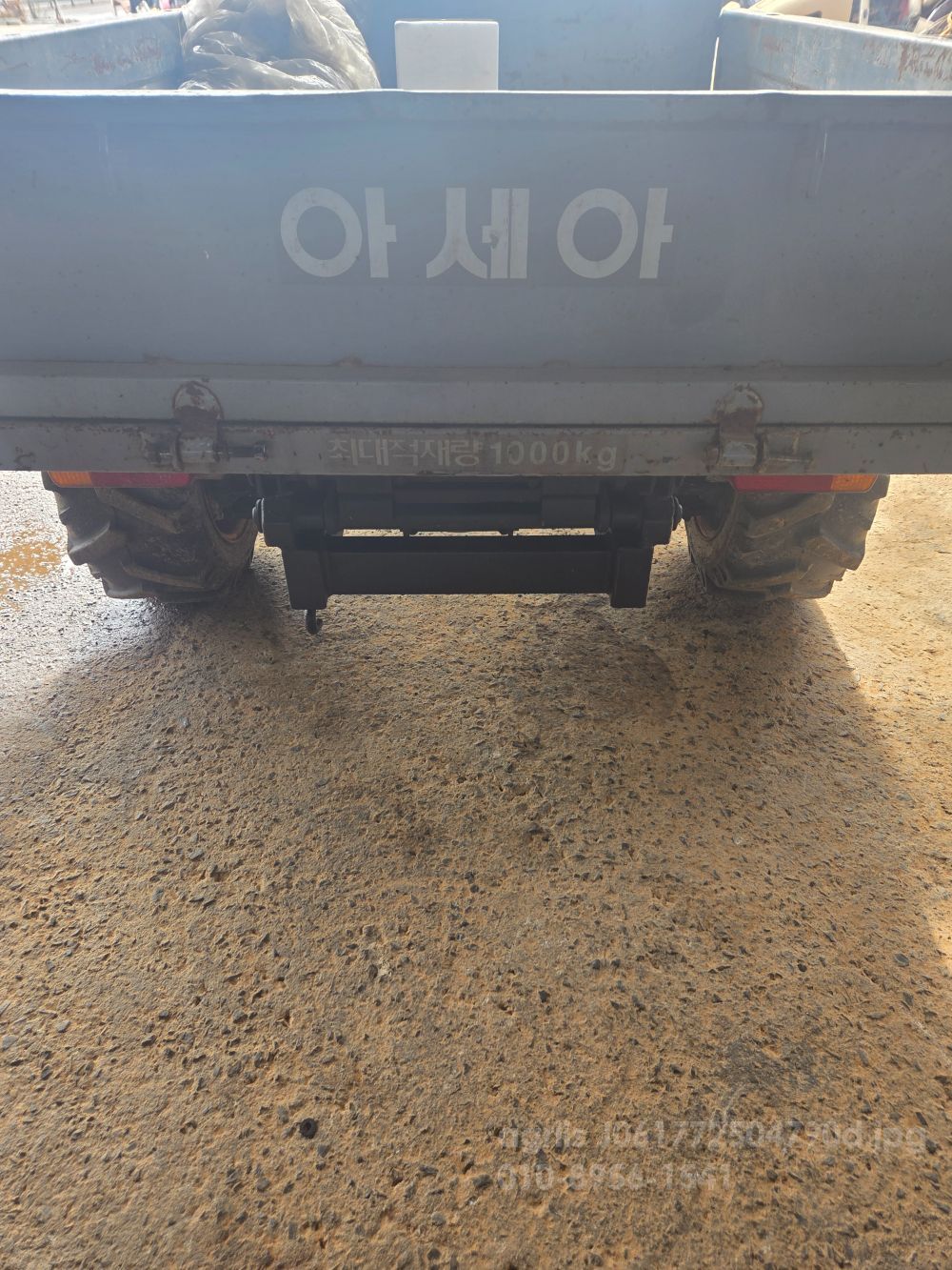 아세아 SS기 1000 운반차 년식 미상 뒤우측면