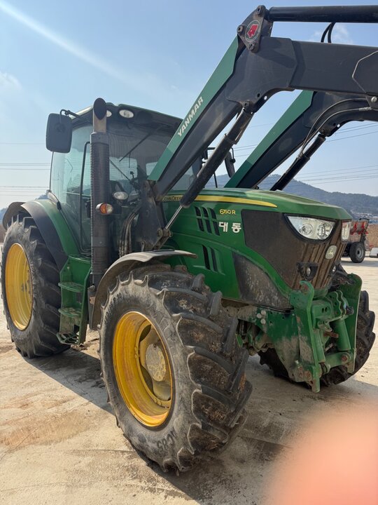 JohnDeere Tractor 6150R (150hp) 앞좌측면