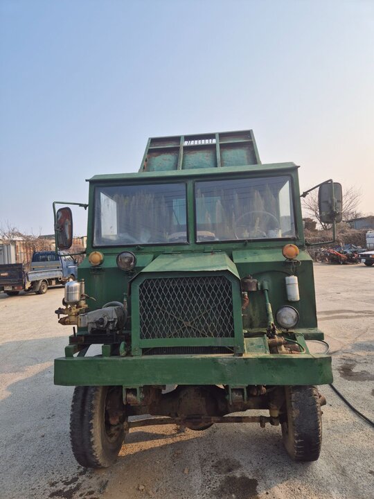  6륜 딸딸이 운반차  앞좌측면